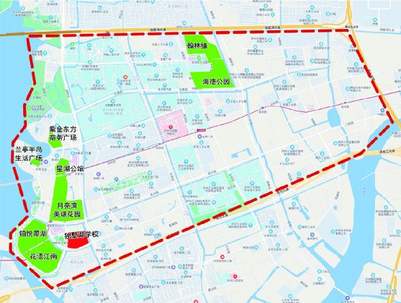 2022年苏州工业园区初中学校学区划分