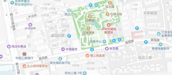 苏州留园游览攻略：门票、地点和景点详解