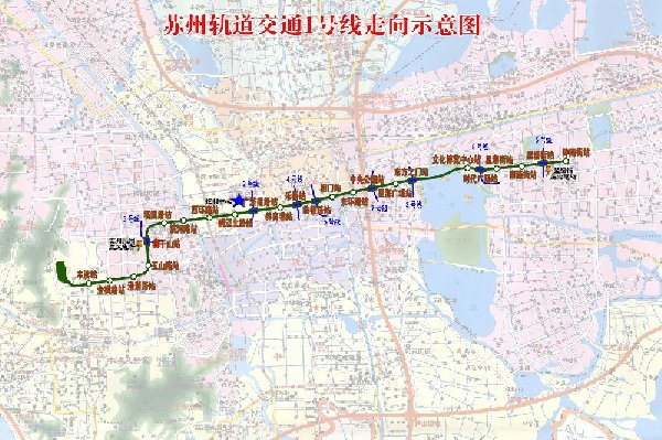 苏州地铁线路图汇总 | 1号线、2号线、3号线、4号线、5号线、6号线、7号线、8号线及其延伸线路图