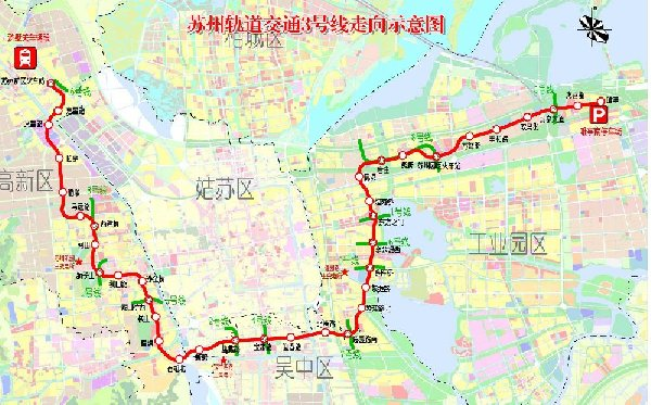 苏州地铁线路图汇总 | 1号线、2号线、3号线、4号线、5号线、6号线、7号线、8号线及其延伸线路图