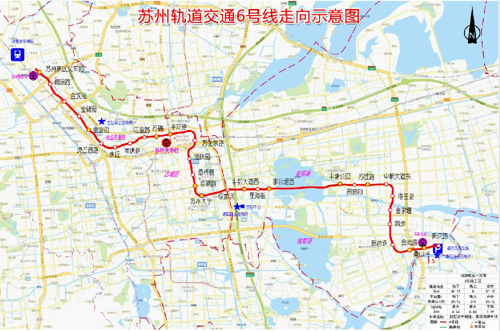 苏州地铁线路图汇总 | 1号线、2号线、3号线、4号线、5号线、6号线、7号线、8号线及其延伸线路图