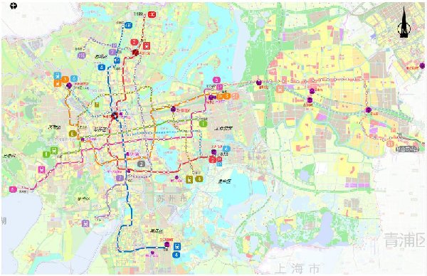 苏州地铁线路图汇总 | 1号线、2号线、3号线、4号线、5号线、6号线、7号线、8号线及其延伸线路图