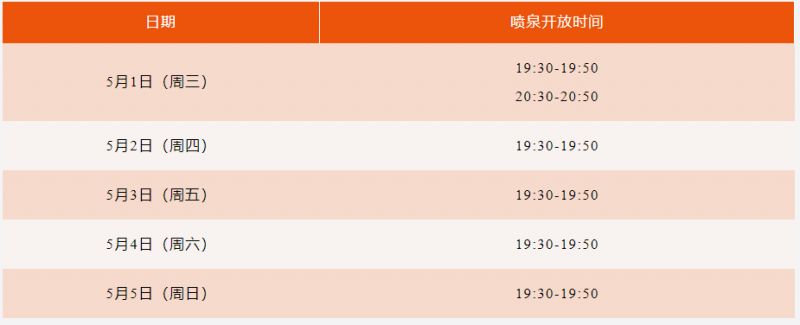 2024苏州湾音乐喷泉观看指南：开放时间、位置和交通指南