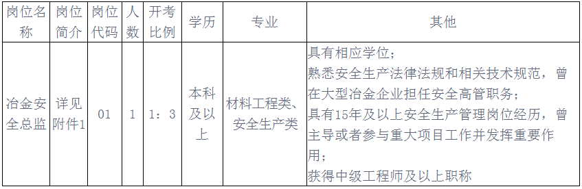 2025年江苏苏州张家港市应急管理局招聘专业技术人才(冶金安全总监)公告