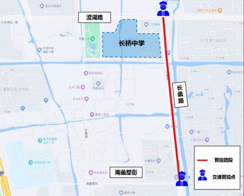 2025年苏州中考交通管制路段汇总
