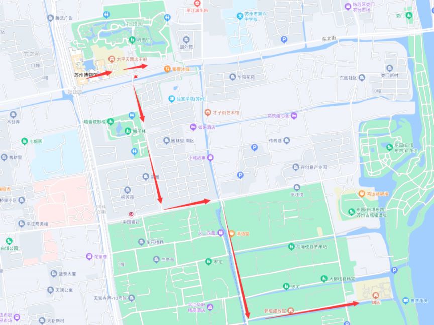 苏州热门景点Citywalk路线推荐