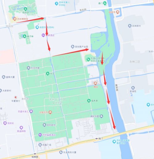 苏州热门景点Citywalk路线推荐