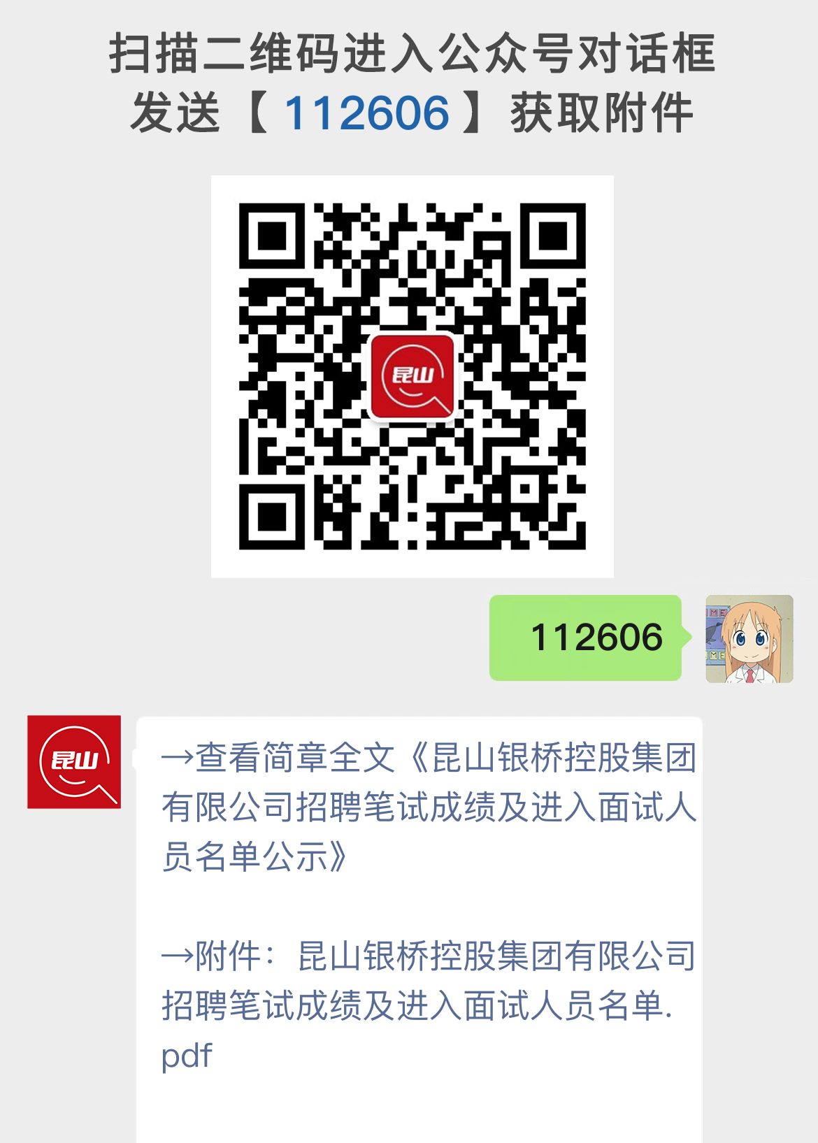 昆山银桥控股集团有限公司招聘笔试成绩及进入面试人员名单公示