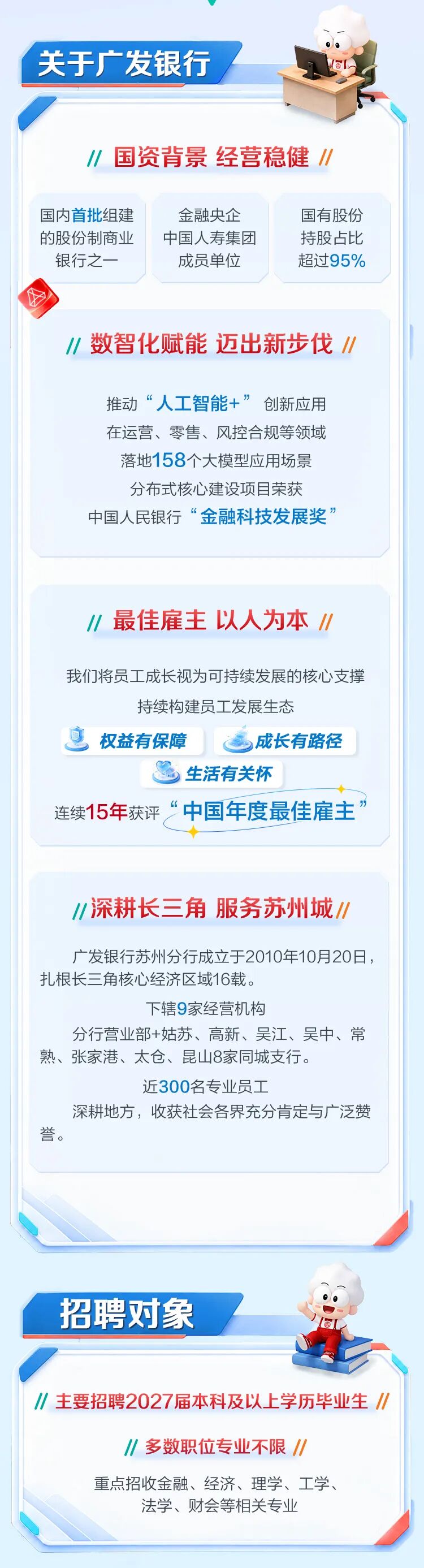 广发银行苏州分行2027年度校园招聘公告